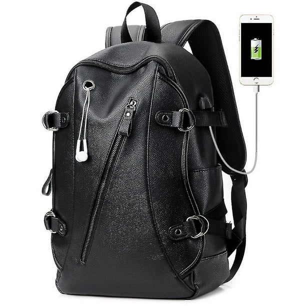 Leather outdoor backpack hotsell