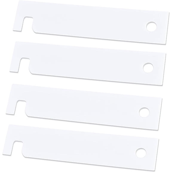 WE3M51&WE3M52 Clothes Dryer Drum Bearing Slide Replacement, Replaces AP2041852, PS266747, AP5645214, AP5330786, 2216425, AH3505464, EA3505464(4 PCS)