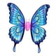 thumbnail image 3 of Alas de mariposa eléctricas de Pascua jinwen iluminadas azul, 3 of 8