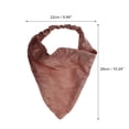 thumbnail image 4 of Unique Bargains 1 Pc Fashion Satin Headwrap for Women Reddish Brown, 4 of 6