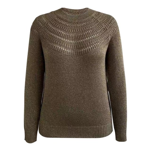 Suéter George Para Mujer Talla EG Color Dorado