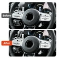 thumbnail image 4 of Car Steering Wheel Paddle Shifters ABS Material for 2016-2023 Mercedes-Benz AMG Car Interior Accessories, Black Carbon Fiber Pattern, 4 of 8