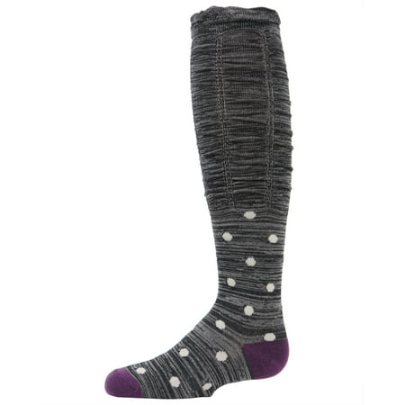 

MeMoi Polka Dot Ruffle Knee High Socks - Girls - Female