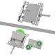 thumbnail image 2 of Nylon Bearing Sliding Door Pulleys Providing Frictionless Experience in Cabinet Installations at Home or Office, 2 of 10