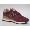 thumbnail image 3 of New Balance Men's 574 V2 Classic Sneaker Shoes, Burgundy (Size 4 ~ 6), 3 of 5