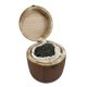 thumbnail image 5 of Caja de almacenamiento vintage para bolsas de té de madera de Paulownia, 5 of 6