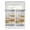 Gray Brown, variant on Burnt Orange Grey Ombre Tier Curtains 45 Inches Long, Abstract Art Oil Painting Modern Window Treatment Curtain Drapes, Small Curtain Drapes for Bathroom Laundry Room, 27.5"x45", 2 Panels