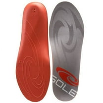 Sole Thin Sport Footbeds, Gray, 16 M US