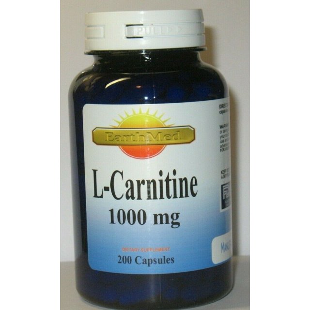 LCarnitine High Potency 1000mg 200 capsules
