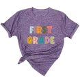 thumbnail image 2 of Liquidation d'Économies! BEFOKA T-Shirt pour Femmes Grande Taille, Blouse Décontractée d'Été pour Femmes, Haut Décontracté à la Mode pour Dames, Chandail Imprimé à Col Rond à Manches Courtes, 2 of 4