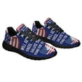 thumbnail image 6 of Patriot Jesus As For Me and My House We Will Serve The Lord Shoes Sneakers Black Size 6, 6 of 7