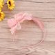 thumbnail image 4 of FELTECHELECTR Pasadores/Diademas/Lazos para el Cabello con Flores y Decoraciones para Mujeres y Niñas (Rosa), 4 of 6