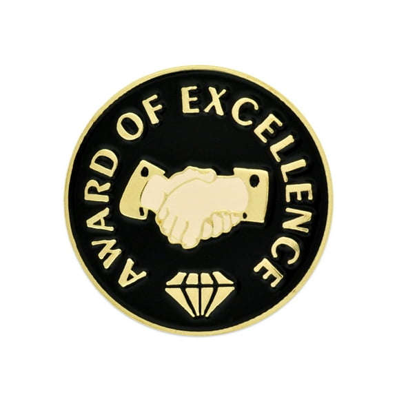 Award of Excellence Diamond Corporate Enamel Lapel Pin