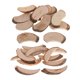 thumbnail image 5 of 20x Rodajas Rústicas de Arbol de Natural para Decoración para hogar Centro de Mismo Fiestas Artesanía 2.0 x 0.4 x 0.2 pulgadas Macarena Formas de madera mixtas sin terminar, 5 of 8