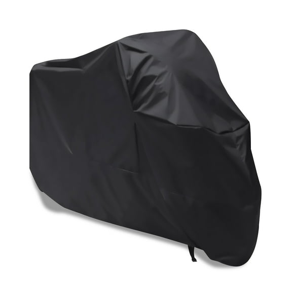 XXL Waterproof Motorcycle Cover - Black
