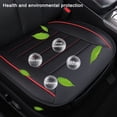 thumbnail image 5 of OTOEZ Universal Deluxe Leather Car Front Seat Cover Front Bottom Seat Cushion Protector Black WM-16ABG, 5 of 5