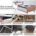 thumbnail image 4 of Lifting Accessory,2 Pieces Folding Lift 50kg/100lb Raise High Coffee Table Lifting Frame Lift Up Spring Mechanism, 4 of 4