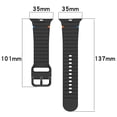 thumbnail image 2 of Correa de silicona para Apple watch Ultra Band 49mm 46mm 45mm 42mm 44mm 40mm 41mm correa de pulsera iWatch serie 10 9 8 6 7 5 SE, 2 of 5
