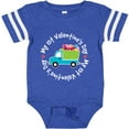 thumbnail image 3 of Inktastic 1st Valentines Day Boys Heart Truck Boys Baby Bodysuit, 3 of 5