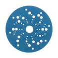 thumbnail image 1 of 3M Hookit Blue Abrasive Disc Multi-hole, 36162, 5 in, 220 grade, 50 discs per carton, 4 cartons per case, 1 of 1