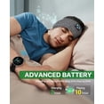 thumbnail image 4 of Fulext Auriculares para Dormir Bluetooth, Auriculares para Dormir Diadema Suave Elástica Cómoda Diadema Bluetooth Auriculares, para Hombres Mujeres Adolescentes, Navidad Día del Padre Madre Cumpleaños, 4 of 5