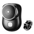 thumbnail image 1 of EGNMCR Rasoir Électrique pour Hommes, Mini-Rasoir Portable Rasoir Électrique Format de Poche Rasoir Portable Humide et Sec Rasoir USB Rechargeable pour Hommes Chargement avec 1 Pce Tête de Coupe Pocket Shave, 1 of 6