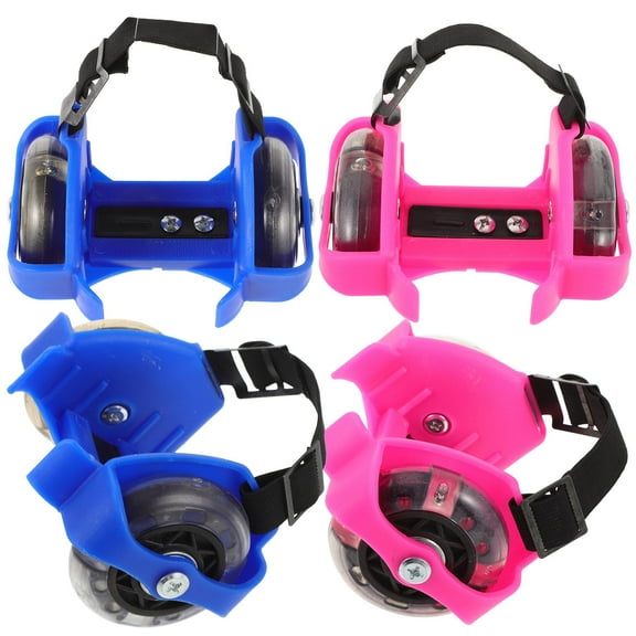 WHAMVOX 2 Pairs Beginner Skating Shoe Roller Skates