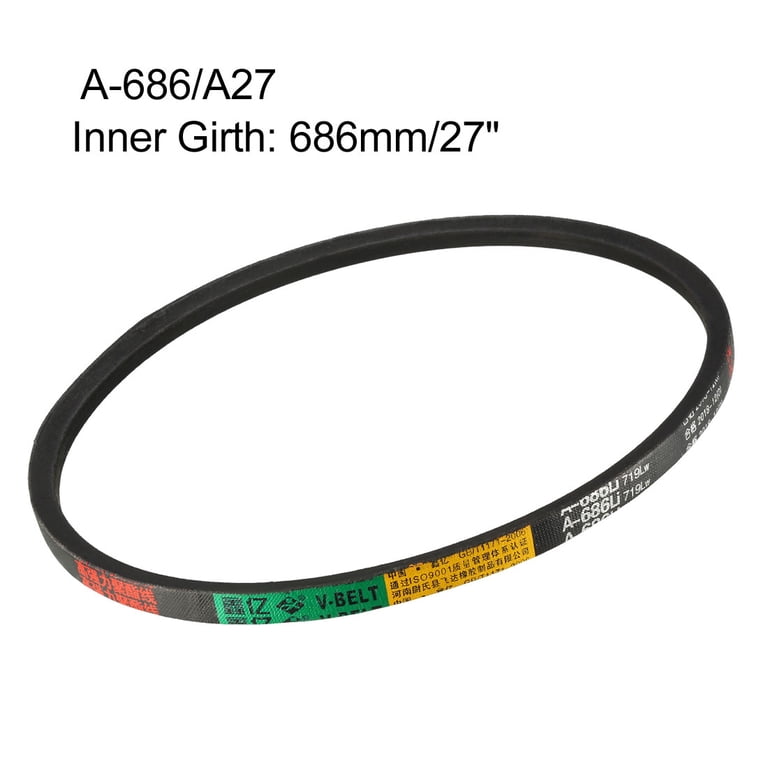 d.i.a.ベルト A686 V-Belts 686mm Inner Girth 13mm Top A-Section Rubber Drive