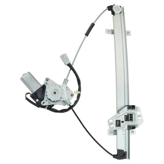TRQ Front Power Window Regulator w/ Motor Driver Side Left LH for 01-05 Civic WRA51318 Fits select: 2001-2005 HONDA CIVIC