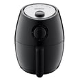 thumbnail image 1 of Zenith AirMax Freidora de aire pequeña y compacta para cocinar saludable, 2.1 cuartos de galón, antiadherente, fácil de usar y control de temperatura ajustable con temporizador de 30 minutos y apagado, 1 of 5