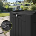 thumbnail image 7 of Homall 2PCS 31 Gallon Outdoor Deck Box In Resin with Seat, 7 of 7