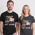 thumbnail image 5 of Departt Of War Eagle T-Shirt – Patriotic Vintage America Flag – Unisex Casual Wear, 5 of 6