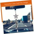 thumbnail image 5 of Colgante De Estrella Para Coche Con Cristales Incrustados DecoracióN De Espejo Retrovisor Accesorio Para AutomóVil Mujer Elegante Y FáCil De Instalar, 5 of 5