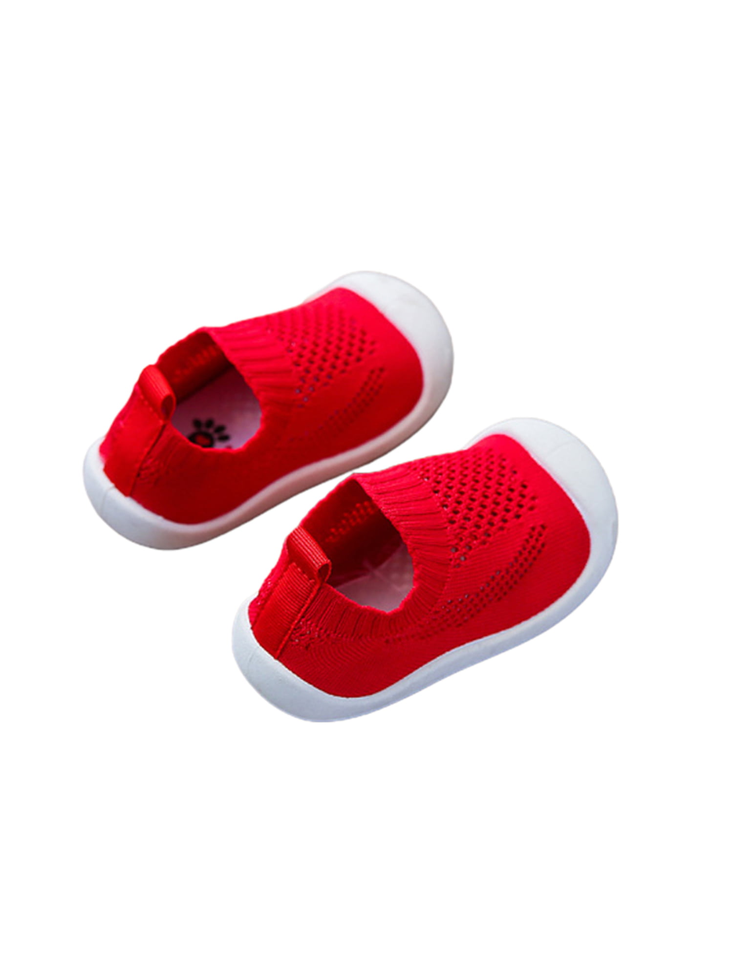 Breathable and Comfortable Fabric for Indoor Outdoor Gavena Baby Slipper Shoes Slip on Baby Kids First Walking Shoes with No-Slip Rubber Soft Sole
