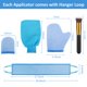 thumbnail image 2 of Kit aplicador de guantes autobronceadores Boao, 5 piezas con brocha, 2 of 7