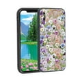 thumbnail image 1 of Compatible with iPhone X Phone Case, Pansies-546 Case Silicone Protective for Teen Girl Boy Case for iPhone X, 1 of 1