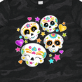 thumbnail image 4 of Inktastic Decorative Skull Party for Day of the Dead Boys or Girls Toddler T-Shirt, 4 of 5