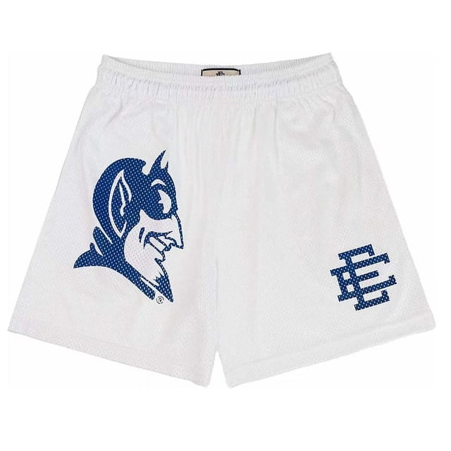 Pantalones cortos de gimnasio con estampado Floral para hombre, Shorts clásicos de malla básica para gimnasio, baloncesto y deportes, novedad de veranowhite rentou