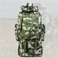 thumbnail image 2 of Large-Capacity Outdoor Travel Luggage Large Backpack,Navy Blue, 2 of 2