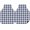 Blue, variant on Navy Blue White Plaid Car Floor Mats 4 Pieces, Front & Rear Auto Carpet Mats Full Set with Rubber Backing, Farmhouse Checkered Buffalo Universal All Weather Car Floor Protectors for SUV Truck Van