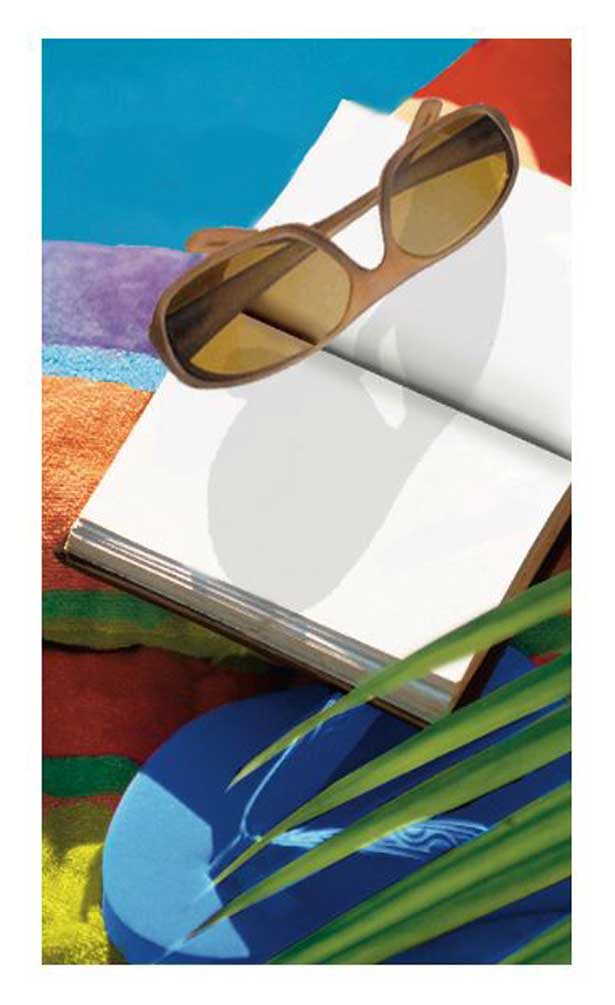Sunglasses FiberReaction Printed Beach Towel 30 x 60 inches 10533