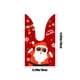 thumbnail image 3 of Bolsas de caramelos navideñas pack de 50 • Bolsas de plástico para snacks para galletas y golosinas • Suministros para fiestas navideñas de 16x28 cm Rojo Verde Blanco, 3 of 6