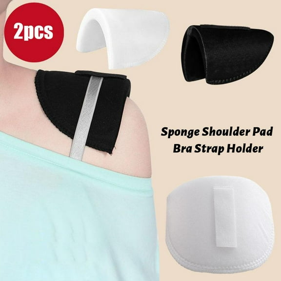 Misterolina Sponge Shoulder Pad Bra Strap Holder Cushions Reusable Shoulder Pads For Woman