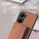 thumbnail image 4 of For Xiaomi Poco X7 Pro 5G Case RFID Blocking Carbon Fiber Leather Phone Back Cover with Card Holder, 4 of 4