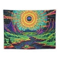 thumbnail image 5 of BCIIG Hippy Sun Tapestry Mushroom Tapestry Abstract Ocean Sunrise Tapestry Plants Mountain Tapestry Bedroom aesthetic wall hanging, 5 of 6