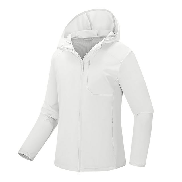 Soki Veste de Pluie pour Femmes Imperméable Légère avec Capuche Coupe-Vent pour Vélo