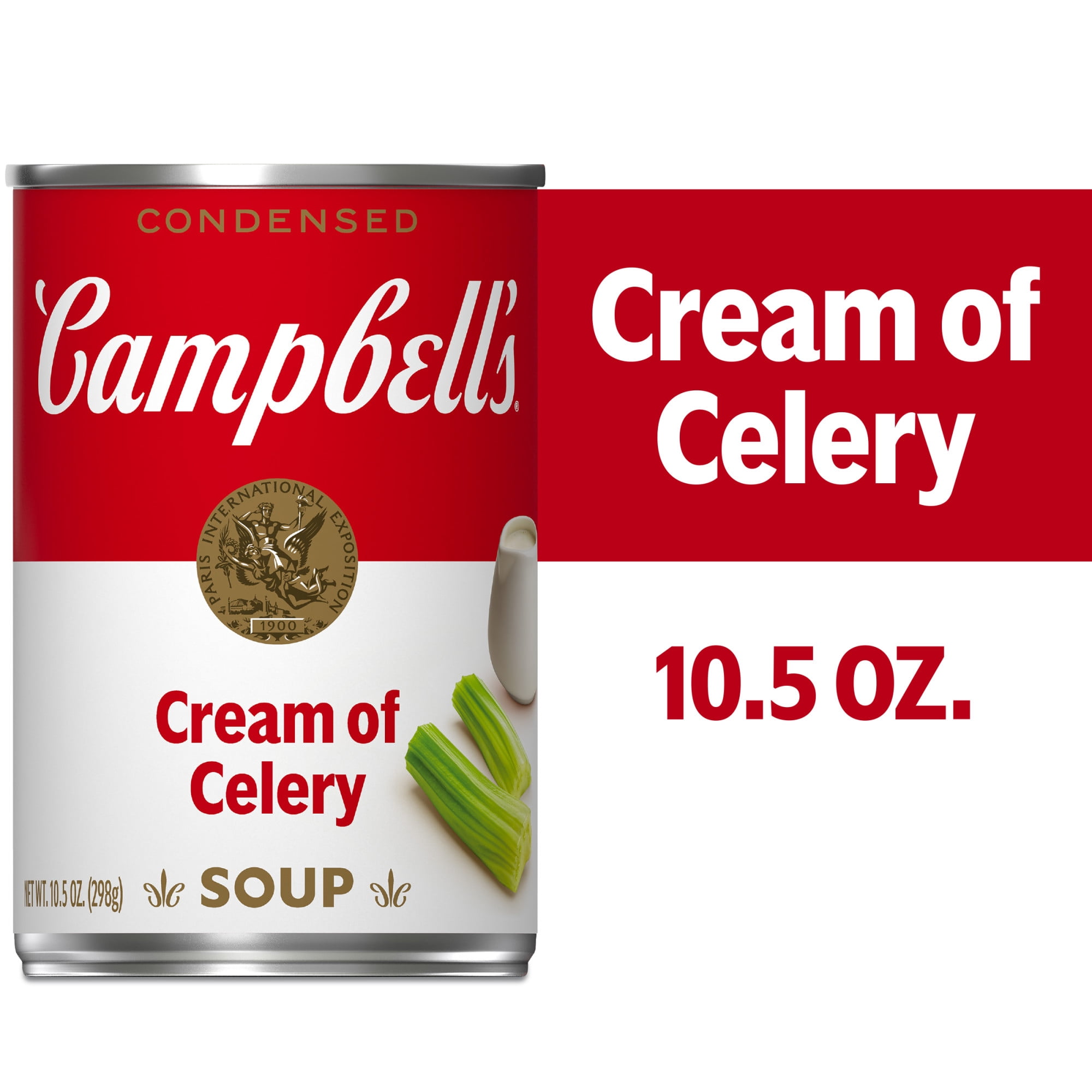 Campbell's, Cream of Broccoli Soup, 10.5 oz Can, Vegetarian