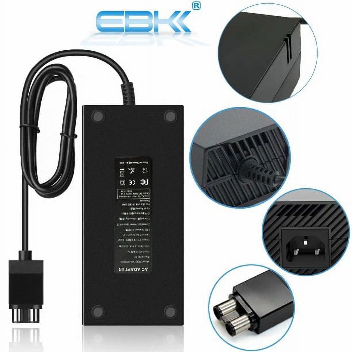 Ultra-Quiet 220W AC Adapter Power Supply Cable For Microsoft XBOX One Console brick 12V 17.9A 10.83A Black