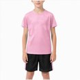 thumbnail image 4 of UAYOTSE Toddler Boys Clothes Mesh Athletic Summer Short Sleeve T Shirt and Shorts Kids Outfit Set 3 10 Year Size 5-6 Years, 4 of 4