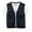 Dark Blue, variant on WREESH Mens Cargo Vest Thin Lightweight Work Vest Quick Drying Vest Casual Outdoor Travel Photography Vest with Multi Pockets Gray